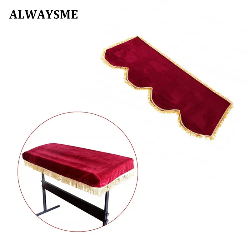 ALWASYME Piano Keyboard Dust Cover 61 Keys 88 Keys Electronic Piano Keyboard Cover Protective Anti-Dust Decorated Keyboard Cover
ALWASYME Piano Keyboard Dust Cover 61 Keys 88 Keys Electronic Piano Keyboard Cover Protective Anti-Dust Decorated Keyboard Cover