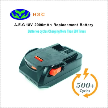 2000mAh 18650 battery pack AEG18D Li-ion Battery 18V Replacement AEG L1830R B1820R B1830R L1815R Original Battery pack 18V
2000mAh 18650 battery pack AEG18D Li-ion Battery 18V Replacement AEG L1830R B1820R B1830R L1815R Original Battery pack 18V