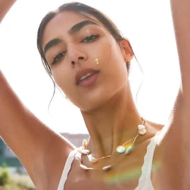 LEADERBEADS 2019 ZA Multilayer Simulated-Pearl Gold Necklace for Wedding Party Jewelry Women's Trendy Choker Accessories Gift
LEADERBEADS 2019 ZA Multilayer Simulated-Pearl Gold Necklace for Wedding Party Jewelry Women's Trendy Choker Accessories Gift