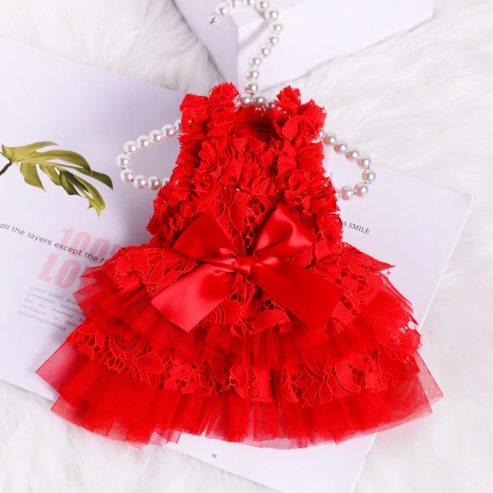 Luxury Princess Dog Dress Chihuahua Wedding Clothes Lace Tutu Skirt Small Pet Puppy Apparel Costume
Luxury Princess Dog Dress Chihuahua Wedding Clothes Lace Tutu Skirt Small Pet Puppy Apparel Costume