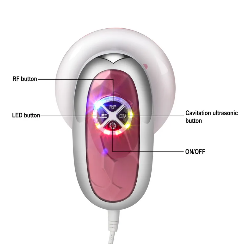 Super RF RF Fat Burner cv Ultrasonic Beauty Instrument LED Color Light Massage Shaping Instrument
Super RF RF Fat Burner cv Ultrasonic Beauty Instrument LED Color Light Massage Shaping Instrument