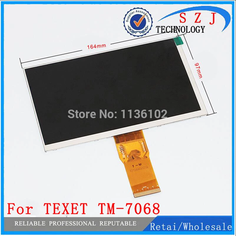 Новый 7-дюймовый ЖК-дисплей для TEXET TM-7068 X-pad iX 7 3G планшет внутренний ЖК-экран матрица панель Стекло Замена Бесплатная доставка
Новый 7-дюймовый ЖК-дисплей для TEXET TM-7068 X-pad iX 7 3G планшет внутренний ЖК-экран матрица панель Стекло Замена Бесплатная доставка