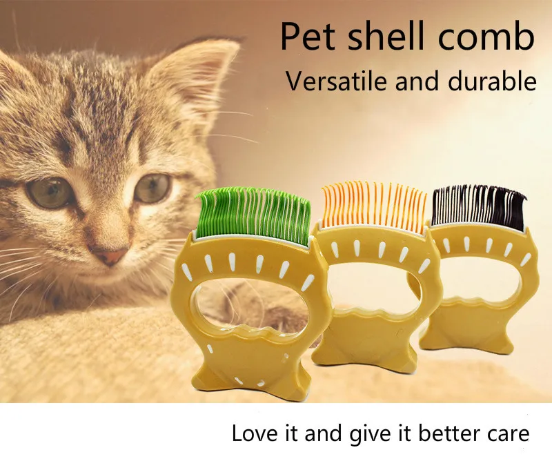 Pet supplies shell comb dog cat universal combing massage short long change to removal hair needle green
Pet supplies shell comb dog cat universal combing massage short long change to removal hair needle green
