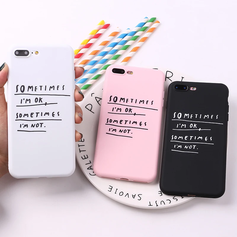 For iPhone 6S 5 SE 8 8Plus X 7 7Plus XS Max Soft TPU Silicone Matte Case Coque Fundas Girl Cute Memes Cool Quote Funny Words
For iPhone 6S 5 SE 8 8Plus X 7 7Plus XS Max Soft TPU Silicone Matte Case Coque Fundas Girl Cute Memes Cool Quote Funny Words