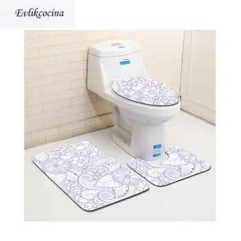 Free Shipping 3pcs Blue Patterns Banyo Bathroom Carpet Toilet U Type Bath Mat Set Non Slip Tapis Salle De Bain Alfombra Bano
Free Shipping 3pcs Blue Patterns Banyo Bathroom Carpet Toilet U Type Bath Mat Set Non Slip Tapis Salle De Bain Alfombra Bano