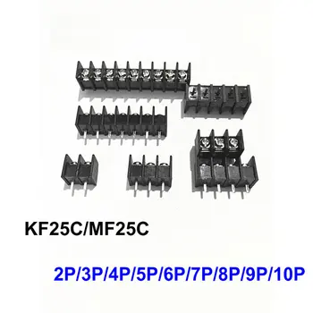 KF25C MF25C 7.62mm Picth Barrier Terminal Connectors Black Strait Pin 2P/3P/4P/5P/6P/7P/8P/9P/10P Screw PCB Terminal Blocks
KF25C MF25C 7.62mm Picth Barrier Terminal Connectors Black Strait Pin 2P/3P/4P/5P/6P/7P/8P/9P/10P Screw PCB Terminal Blocks