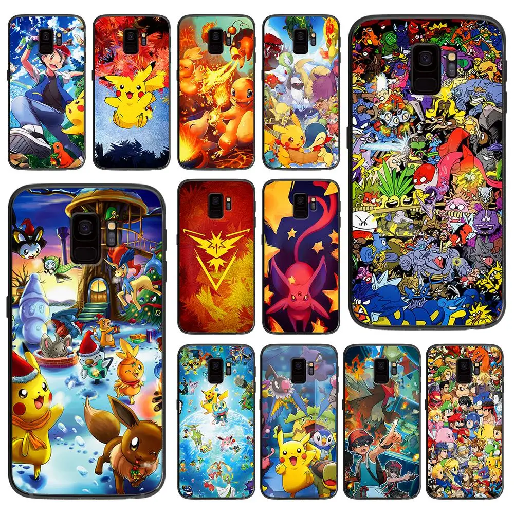 Pokemons Characters soft phone cover case for Samsung Galaxy S6 S7 S8 S9 S10e Plus Note 8 9 Black silicone Cases
Pokemons Characters soft phone cover case for Samsung Galaxy S6 S7 S8 S9 S10e Plus Note 8 9 Black silicone Cases