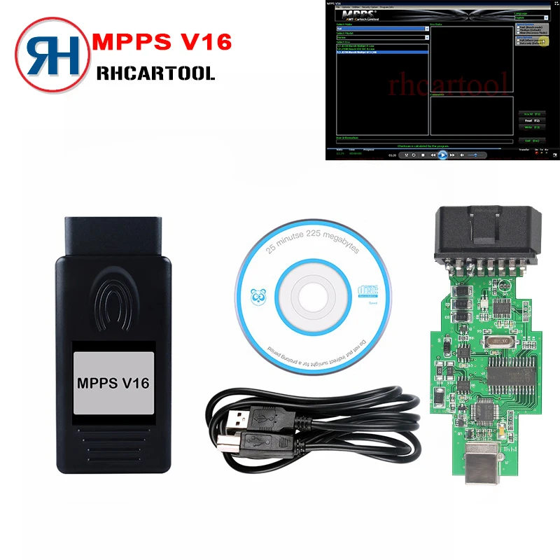 OBD2 New MPPS V16 Auto ECU Chip Tuning Car/Auto Interface Multi-Language OBD OBDII Read&Write ECU Flasher For RDC15 EDC16 EDC17
OBD2 New MPPS V16 Auto ECU Chip Tuning Car/Auto Interface Multi-Language OBD OBDII Read&Write ECU Flasher For RDC15 EDC16 EDC17