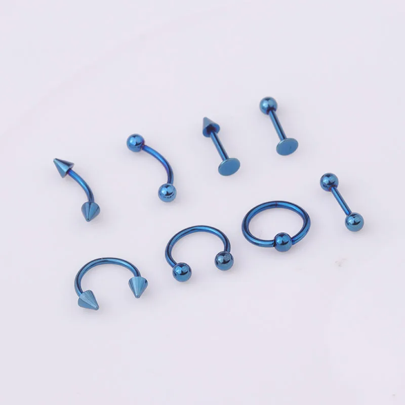 Mixed 8pcs/lot 16G 316L Surgical Stainless Steel Body Jewelry Helix Piercing Septum Nose Lip Eyebrow Ear Cartilage Ring
Mixed 8pcs/lot 16G 316L Surgical Stainless Steel Body Jewelry Helix Piercing Septum Nose Lip Eyebrow Ear Cartilage Ring