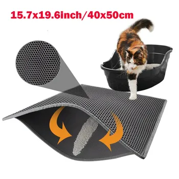 Dropshipping Double-Layer Cat Litter Mat Trapper Foldable Pad Pet Rug EVA Foam Rubber 40x50cm
Dropshipping Double-Layer Cat Litter Mat Trapper Foldable Pad Pet Rug EVA Foam Rubber 40x50cm