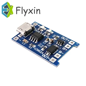 18650 Micro USB 5V 1A TP4056 Lithium Battery Charger Module Charging Board With Protection Dual Functions 1A Li-ion
18650 Micro USB 5V 1A TP4056 Lithium Battery Charger Module Charging Board With Protection Dual Functions 1A Li-ion