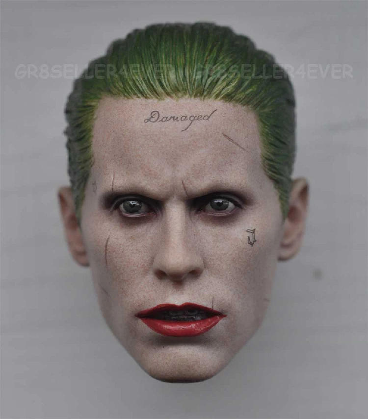 1/6 male Head Sculpt for 12" Action Figure body soldier head model toy Suicide squad joker Leto master clown
1/6 male Head Sculpt for 12" Action Figure body soldier head model toy Suicide squad joker Leto master clown