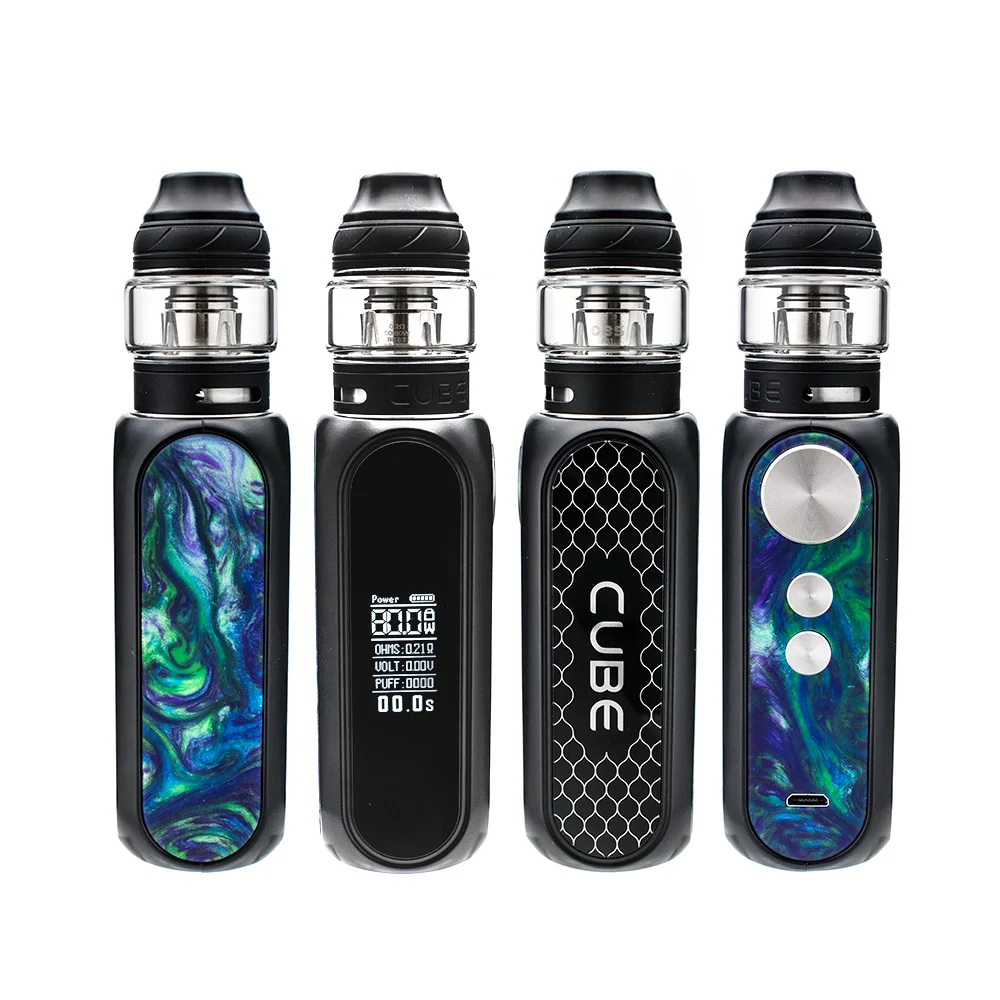 Original OBS Cub Kit with Mesh Tank 3000mAh 80W Max Output And 4ml OBS Cube Tank 0.2ohm Coil Electronic Cigarette Kit
Original OBS Cub Kit with Mesh Tank 3000mAh 80W Max Output And 4ml OBS Cube Tank 0.2ohm Coil Electronic Cigarette Kit