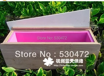 Cold soap mold Silicone toast mold +bamboo box soap 1.2kg 26*7*7.7cm kitchen tools
Cold soap mold Silicone toast mold +bamboo box soap 1.2kg 26*7*7.7cm kitchen tools