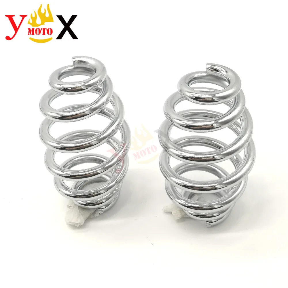 2 PCS Motorcycles Solo Seat 3" Inchs Chrome Springs Bracket Mounting For Harley Chopper Bobber Sportster XL 883 1200 Softail
2 PCS Motorcycles Solo Seat 3" Inchs Chrome Springs Bracket Mounting For Harley Chopper Bobber Sportster XL 883 1200 Softail