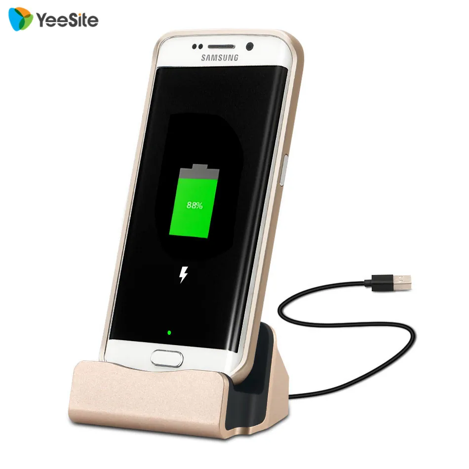 YeeSite Universal Micro USB Charger Dock Station for Samsung HTC Huawei Xiaomi Desk Charging Sync Data Stand Holder with Cable
YeeSite Universal Micro USB Charger Dock Station for Samsung HTC Huawei Xiaomi Desk Charging Sync Data Stand Holder with Cable
