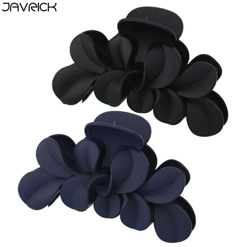 13cm Frosted Resin Hair Claw Clips Womens Large Twist Leaves Shaped Banana Jaw Ponytail Clamp Non-Slip Styling Spring Barrettes
13cm Frosted Resin Hair Claw Clips Womens Large Twist Leaves Shaped Banana Jaw Ponytail Clamp Non-Slip Styling Spring Barrettes