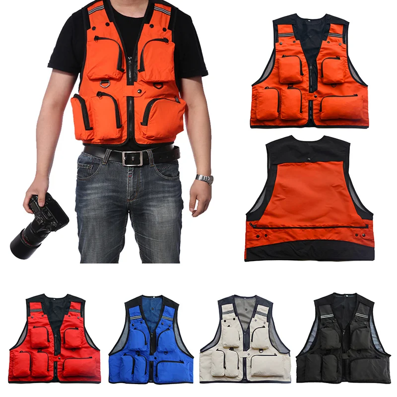 2018NEW Outdoor man Multi-Pocket Fishing Vest Breathable Active Wear Jacket for Photography Sports Hiking Cycling tactical vest
2018NEW Outdoor man Multi-Pocket Fishing Vest Breathable Active Wear Jacket for Photography Sports Hiking Cycling tactical vest