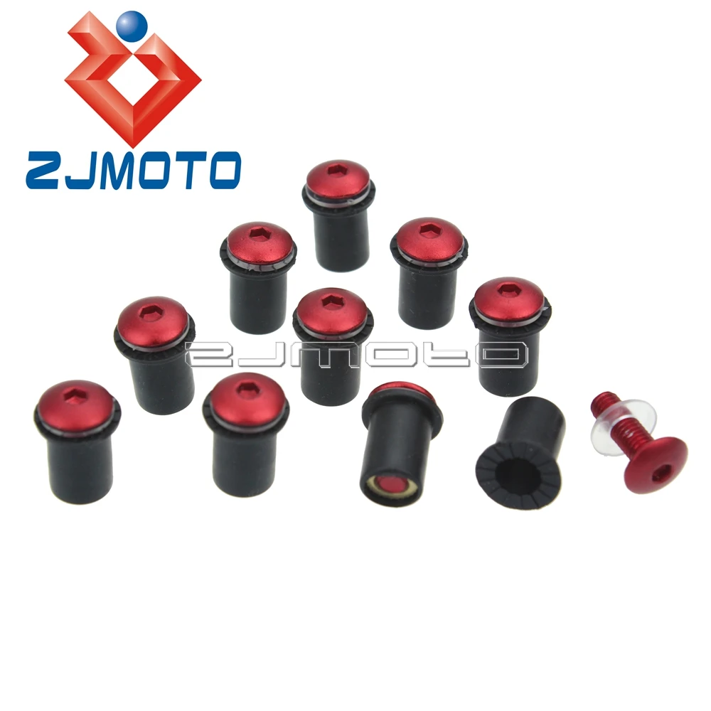 Motorcycle Windshield Windscreen Fairing Bolt Kit Screen Screw Kit Mounting Nuts Red For Honda CBR 600RR 1000RR VFR 800
Motorcycle Windshield Windscreen Fairing Bolt Kit Screen Screw Kit Mounting Nuts Red For Honda CBR 600RR 1000RR VFR 800