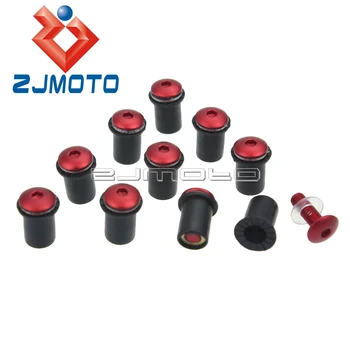 Motorcycle Windshield Windscreen Fairing Bolt Kit Screen Screw Kit Mounting Nuts Red For Honda CBR 600RR 1000RR VFR 800
Motorcycle Windshield Windscreen Fairing Bolt Kit Screen Screw Kit Mounting Nuts Red For Honda CBR 600RR 1000RR VFR 800