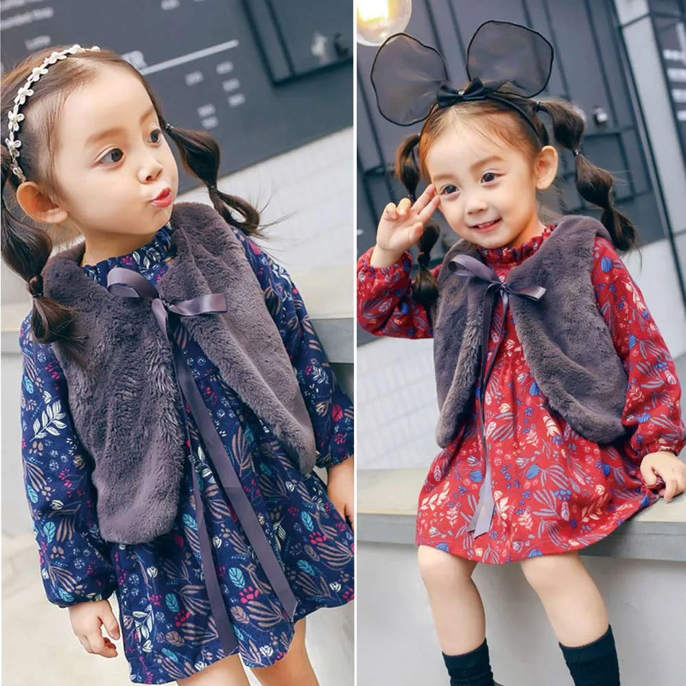 Newborn Baby Girls Cute Cartoon Autum Winter Warm Long sleeve Princess Dress+Waistcoat Outfits Clothes Set clothes
Newborn Baby Girls Cute Cartoon Autum Winter Warm Long sleeve Princess Dress+Waistcoat Outfits Clothes Set clothes