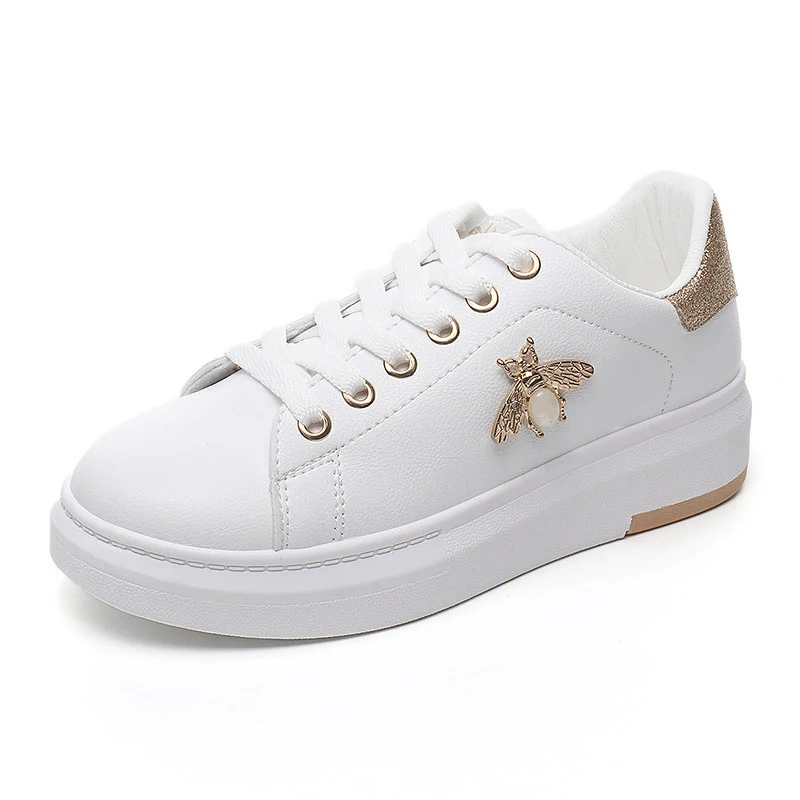 Women Casual Shoes 2018 Autumn Women Sneakers Fashion Breathable PU Leather Platform White Women Shoes Soft Footwears
Women Casual Shoes 2018 Autumn Women Sneakers Fashion Breathable PU Leather Platform White Women Shoes Soft Footwears