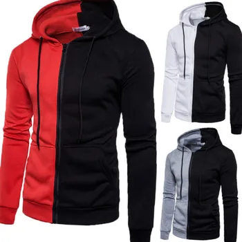 Plus Size Men's Hoodies Tracksuit 2019 Autumn Winter Drawstring Pocket Hooded Sweatshirt Long Sleeve Zip Slim Coat Male Jacket
Plus Size Men's Hoodies Tracksuit 2019 Autumn Winter Drawstring Pocket Hooded Sweatshirt Long Sleeve Zip Slim Coat Male Jacket