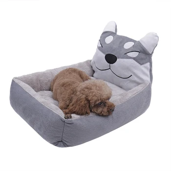 Bed For Dog Cotton Autumn Winter Available Cartoon Husky Pet House For Cat With Double-sided Removable Cushion Size M/L Kennel
Bed For Dog Cotton Autumn Winter Available Cartoon Husky Pet House For Cat With Double-sided Removable Cushion Size M/L Kennel