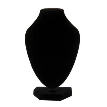 15*10cm Small Black Jewelry Necklace Choker Display Stand Bust Neck Velvet Showcase Suitable for Bracelet
15*10cm Small Black Jewelry Necklace Choker Display Stand Bust Neck Velvet Showcase Suitable for Bracelet