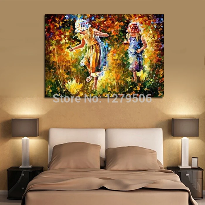 Top-Aritist-pure-Handpainted-Abstract-figure-Knife-Oil-Painting-Canvas-Painting-wall-art-picture-For-living (1)