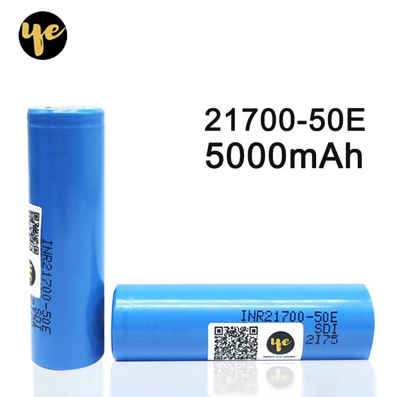 original INR 21700 battery for 50E 10A 5000mAh e-cigarette flashlight Electric screwdriver tool electric bike 21700 battery pack
original INR 21700 battery for 50E 10A 5000mAh e-cigarette flashlight Electric screwdriver tool electric bike 21700 battery pack