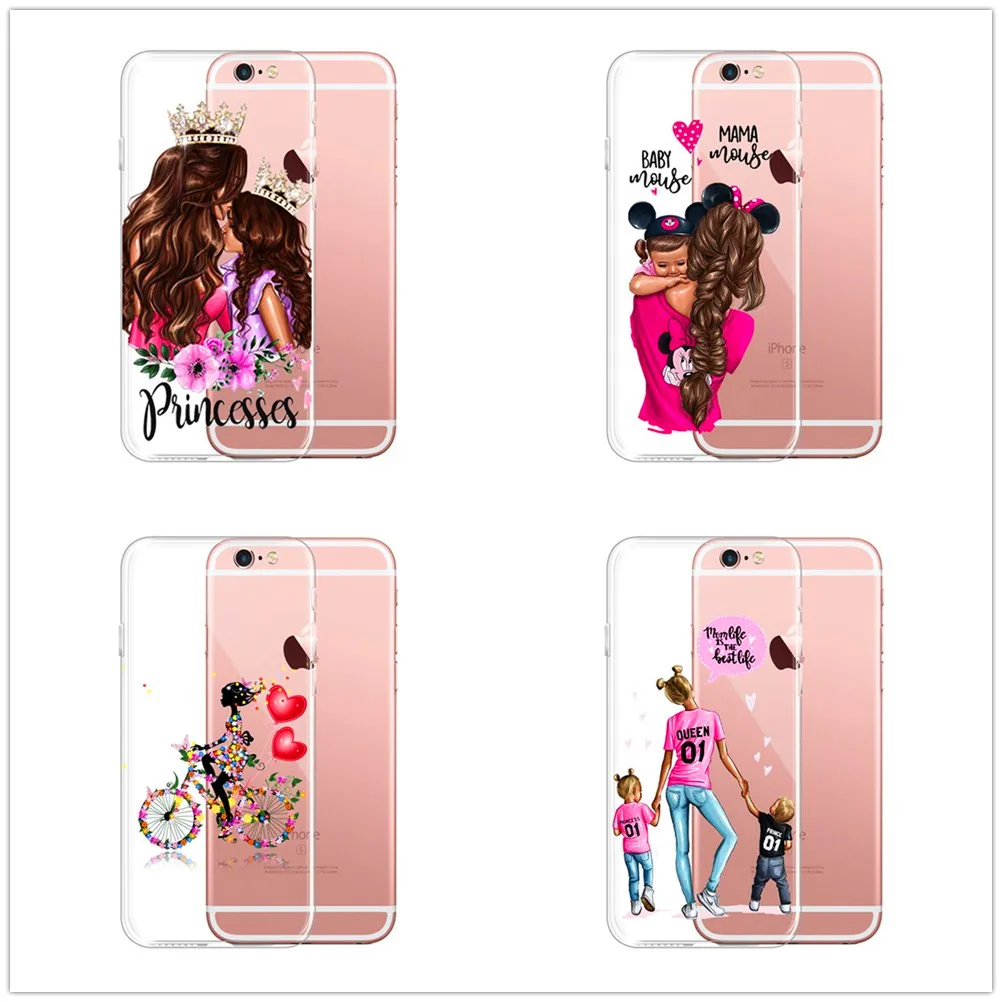 Fashion Black Brown Hair Baby Mom Cycling girl Queen 01 Case For iPhone 8 7 6 6s plus X Xs XR Xsmax 5 Silicone Woman Phone Cover
Fashion Black Brown Hair Baby Mom Cycling girl Queen 01 Case For iPhone 8 7 6 6s plus X Xs XR Xsmax 5 Silicone Woman Phone Cover