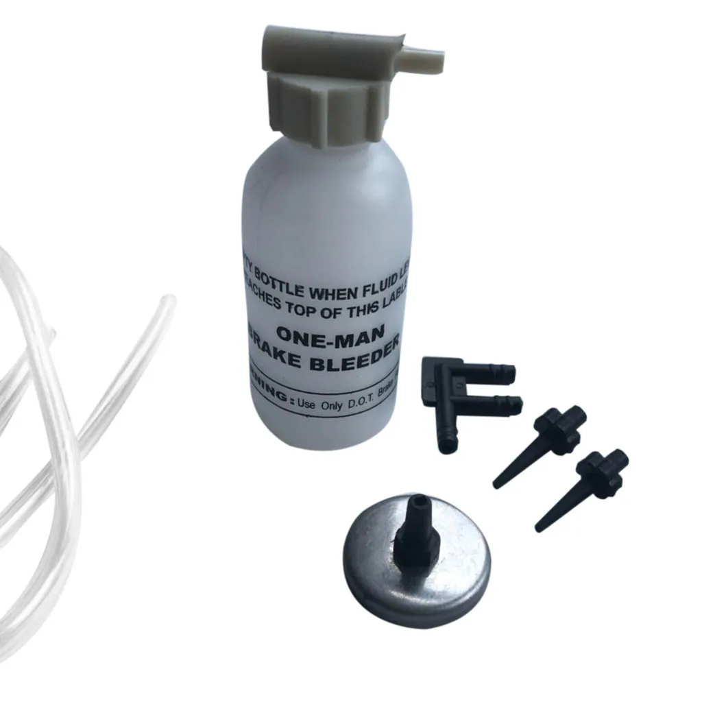 New 2020 Bleeding Kit Brake Bleeder Kit One Man Small Bleed Bottle Brakes Home Improvement Strong Magnet Oil Tank Cover
New 2020 Bleeding Kit Brake Bleeder Kit One Man Small Bleed Bottle Brakes Home Improvement Strong Magnet Oil Tank Cover