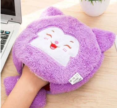 Милый медведь зима USB Ручной теплый коврик для мыши с подогревом ноутбука игровой