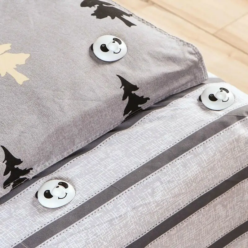 8pcs Quilt Panda Clip Holder Bed Sheet Non-Slip Cover Buckle Fixer Clip Magnetic Quilt Cover Fastening Blankets Clip Home Tool
8pcs Quilt Panda Clip Holder Bed Sheet Non-Slip Cover Buckle Fixer Clip Magnetic Quilt Cover Fastening Blankets Clip Home Tool
