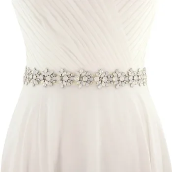 White Opal Rhinestones Crystal Applique Trim Wedding Dress Bridal Gown Applique Handmade Bridesmaids Belt Sash by Sewing Hot Fix
White Opal Rhinestones Crystal Applique Trim Wedding Dress Bridal Gown Applique Handmade Bridesmaids Belt Sash by Sewing Hot Fix