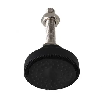 Black 50mm Dia Bass M10 x 53mm Thread Screw On Type Adjustable Levelling Feet Furniture Glide Pad Pack of 6
Black 50mm Dia Bass M10 x 53mm Thread Screw On Type Adjustable Levelling Feet Furniture Glide Pad Pack of 6