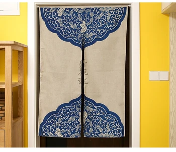 Traditional Chinese Style Door Curtains Blue and White Porcelain Prints Cotton Linen Kitchen/Bedroom Patition
Traditional Chinese Style Door Curtains Blue and White Porcelain Prints Cotton Linen Kitchen/Bedroom Patition
