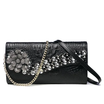 Noble Diamonds Flowers Ladies Purse Women Long Clutch Wallet Celebrity Clutches Handbag Genuine Leather Shoulder Bag Wristlets
Noble Diamonds Flowers Ladies Purse Women Long Clutch Wallet Celebrity Clutches Handbag Genuine Leather Shoulder Bag Wristlets