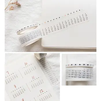 Vintage Black And White Calendar Decoration Washi Tape DIY Scrapbooking Masking Tape Sticker
Vintage Black And White Calendar Decoration Washi Tape DIY Scrapbooking Masking Tape Sticker
