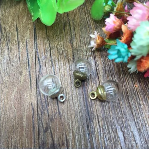 50sets 8mm glass globe with 3mm hole and 6mm silver/bronze/gold metal cap jewelry findings se tWishing bottle vial orbs
50sets 8mm glass globe with 3mm hole and 6mm silver/bronze/gold metal cap jewelry findings se tWishing bottle vial orbs