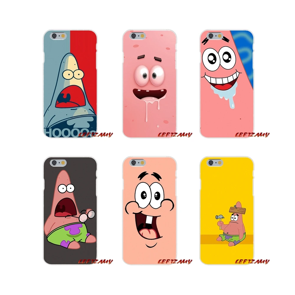Аксессуары для телефона Чехлы Патрик звезда Samsung Galaxy S3 S4 S5 MINI S6 S7 edge S8 S9 Plus Note 2 3 4 5 8 |