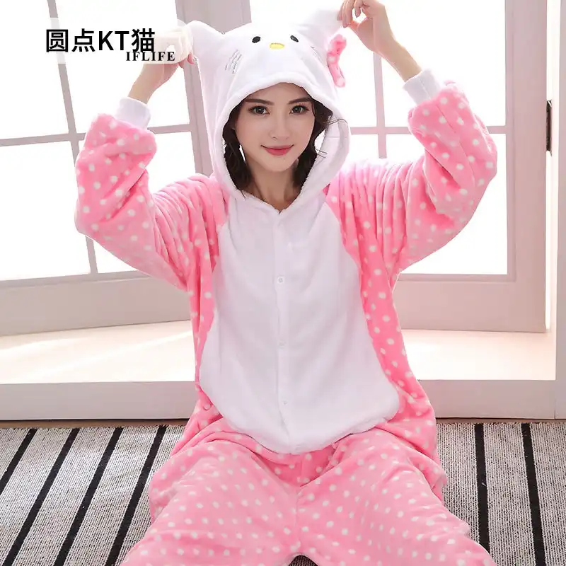 غرزة منامة الفانيلا الكبار الكرتون أنيمي Kigurumi حللا تأثيري عشاق زي المنزل ملابس خاصة Anime Costumes Zawem