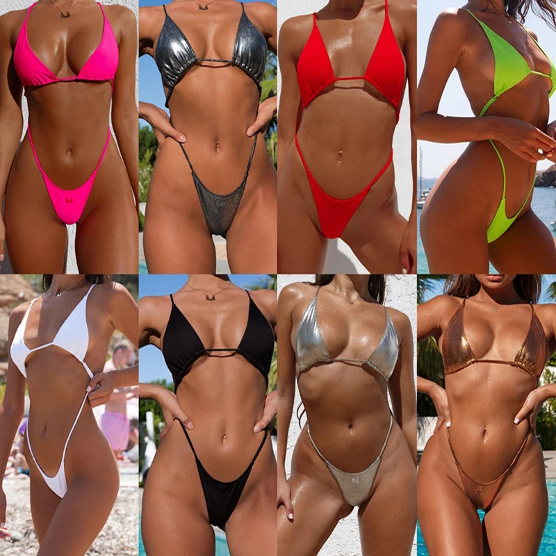Brazilian Mini Bikini Push Up Swimwear Two Piece Swimsuit High Waisted Sexy Bathing Suits Swimming Suit Women Bikinis 2019 Mujer
Brazilian Mini Bikini Push Up Swimwear Two Piece Swimsuit High Waisted Sexy Bathing Suits Swimming Suit Women Bikinis 2019 Mujer