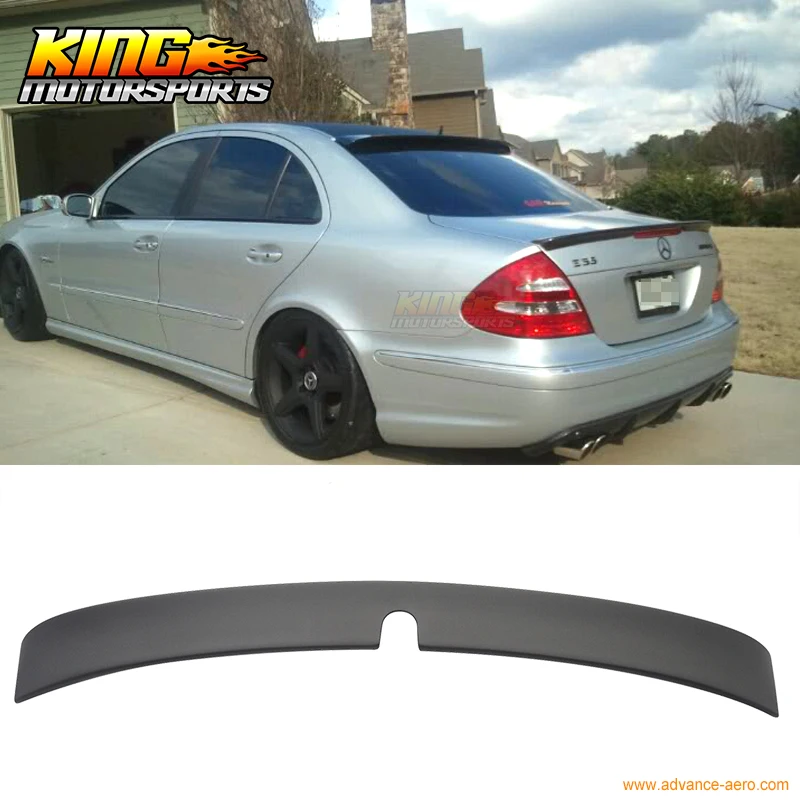 For 02-05 Mercedes Benz W211 E-Class Rear Roof Spoiler Wing ABS Painted Matte Black
For 02-05 Mercedes Benz W211 E-Class Rear Roof Spoiler Wing ABS Painted Matte Black