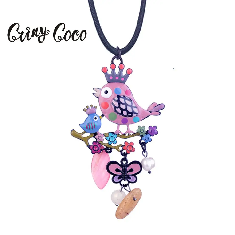 Cring Coco Princess Birds Fashion Long Necklace 2019 for Women Jewelry Pink Butterfly Pendants & Necklaces Girls Christmas Gifts
Cring Coco Princess Birds Fashion Long Necklace 2019 for Women Jewelry Pink Butterfly Pendants & Necklaces Girls Christmas Gifts