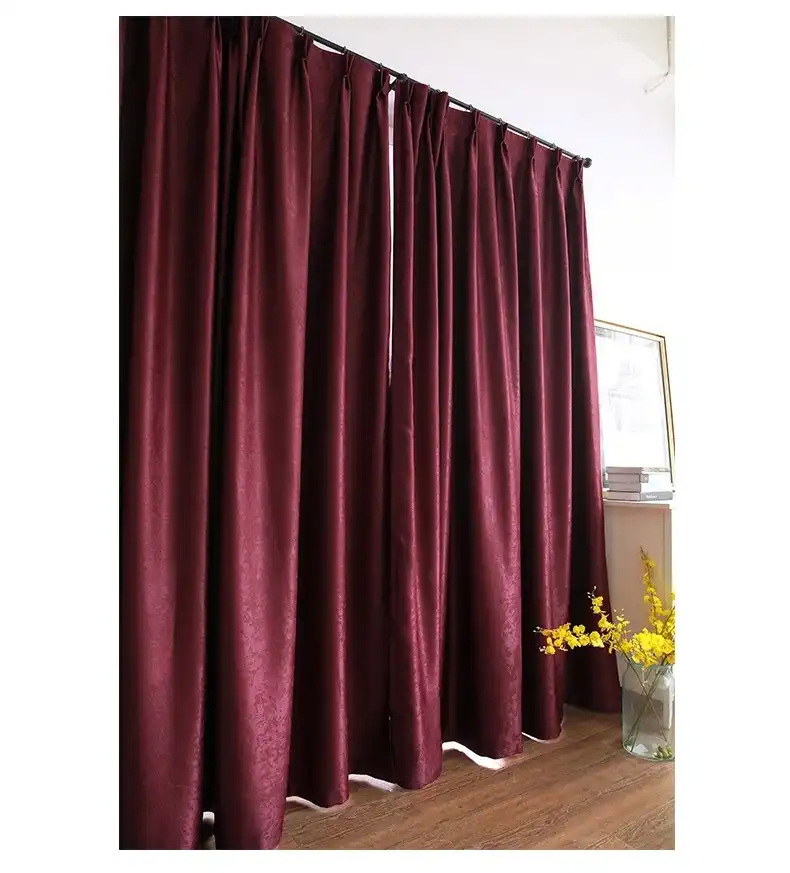 Full Shading Hotel Curtains For Living Room Bedroom Solid Color