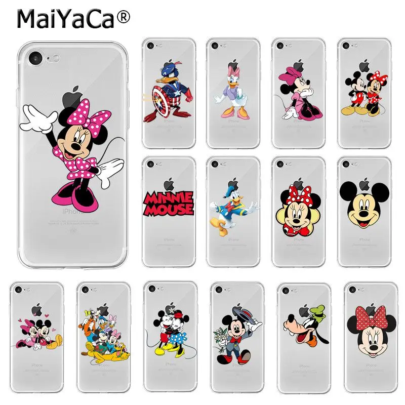 MaiYaCa Mickey Mouse Minnie Donald Duck Daisy Goofy TPU Soft Phone Case for Apple iPhone 8 7 6 6S Plus X XS MAX 5 5S SE XR Cover
MaiYaCa Mickey Mouse Minnie Donald Duck Daisy Goofy TPU Soft Phone Case for Apple iPhone 8 7 6 6S Plus X XS MAX 5 5S SE XR Cover