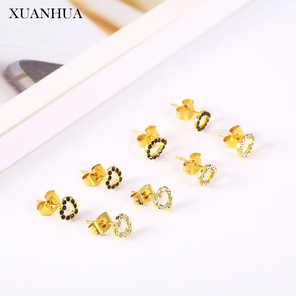 XUANHUA Crystal Stud Earrings for Women Stainless steel Jewelry Woman Vogue 2019 Fine Jewelry Accessories Wholesale lots bulk
XUANHUA Crystal Stud Earrings for Women Stainless steel Jewelry Woman Vogue 2019 Fine Jewelry Accessories Wholesale lots bulk