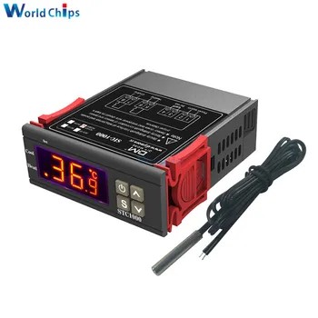 STC-1000 DC 12V 24V AC 110V 220V 10A Two Relay Output LED Digital Temperature Controller Thermostat Incubator with Heater Cooler
STC-1000 DC 12V 24V AC 110V 220V 10A Two Relay Output LED Digital Temperature Controller Thermostat Incubator with Heater Cooler